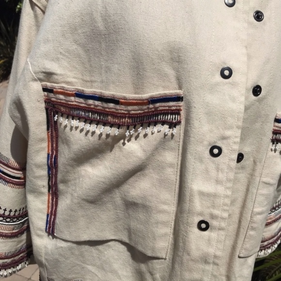 FINAL SALE Velvet by Graham & Spencer Bead Jacket - Picture 7 of 8